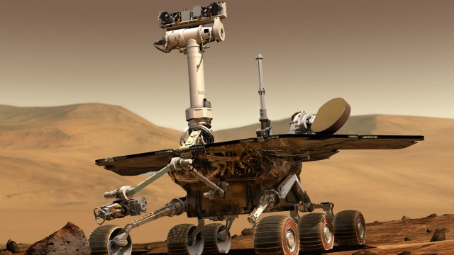 Robô Opportunity capta imagens de Marte desde 2004 (Foto: Reprodução/Nasa/BBC)