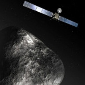 A sonda Rosetta deve orbitar o cometa 67P/Churyumov-Gerasimenko por um ano