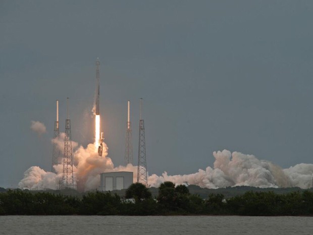 Essa é a terceira missão de carregamento da SpaceX para a Nasa (Foto: SpaceX/Divulgação)