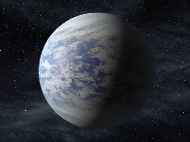  O planeta Kepler-69c é 70% maior do que a Terra e completa a órbita ao redor de sua estrela a cada 242 dias (Foto: Science@NASA/NASA's Goddard Space Flight Center)