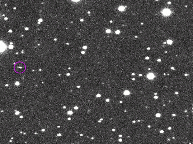 2014 AA, o primeiro asteroide de 2014 (Foto: CSS/LPL/UA)