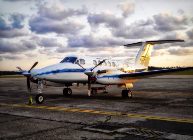 Avião que será usado em pesquisa da Nasa sobre poluição (Foto: Divulgação/Nasa)
