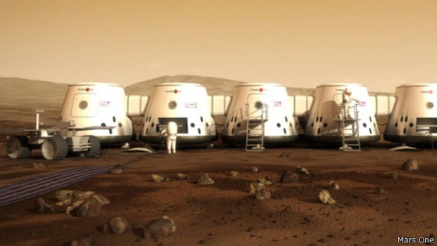 Viagem sem volta a Marte já tem mais de 100 mil inscritos  (Foto: Mars One/BBC)