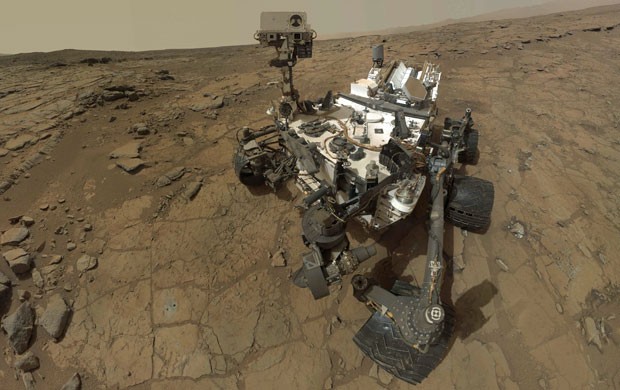 Imagem do robô Curiosity, que está em marte e se prepara para uma nova fase de exploração do planeta (Foto: Reuters/Nasa)