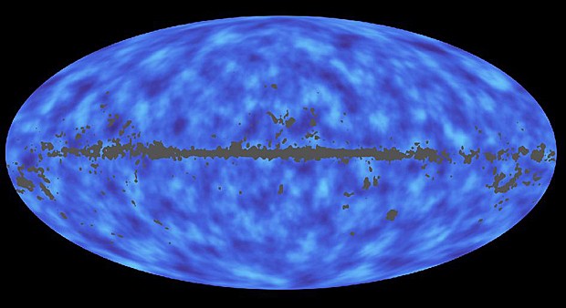 Mapa completo do céu mostra a matéria entre a Terra e o limite do Universo observável (Foto: ESA/Nasa/JPL-Caltech)