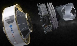 Satélite Planck, lançado no espaço em 2009 (Foto: ESABBC)