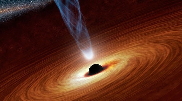 Buraco negro (Foto: Nasa/JPL-Caltech )