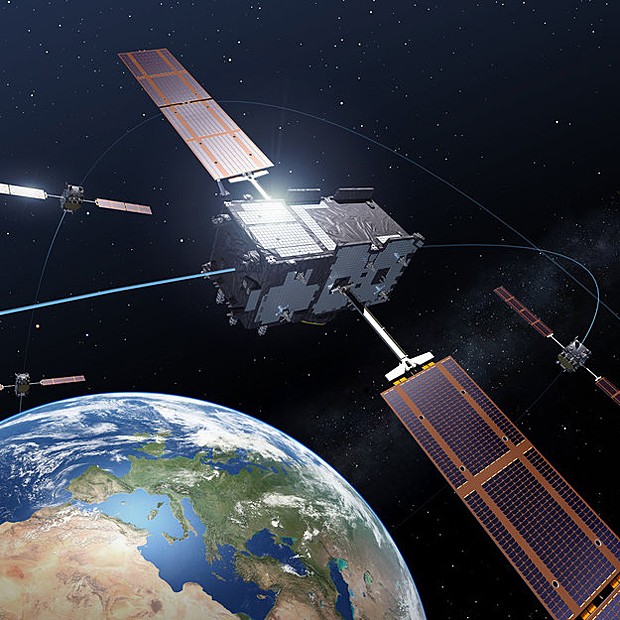 Satélites europeus do programa Galileo devem ser lançados no 2º semestre para concorrer com sistema GPS (Foto: ESA/P. Carril/Divulgação)