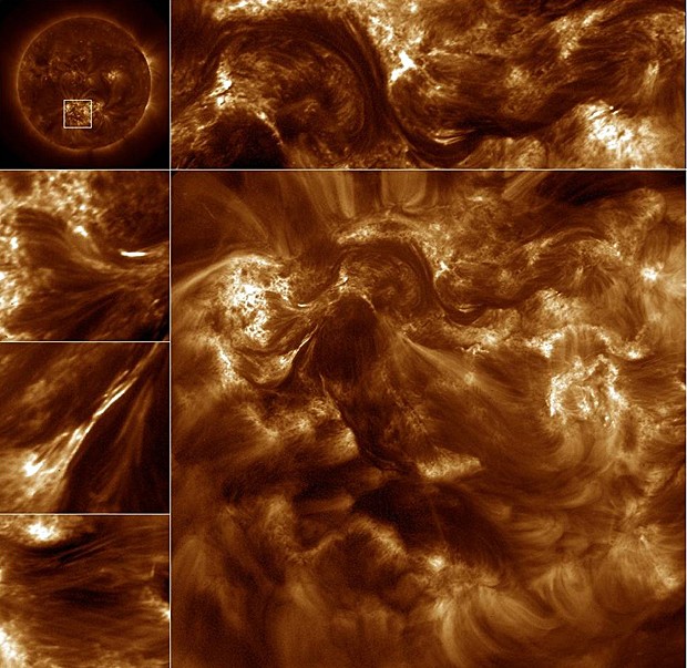 Telescópio da Nasa estuda como o Sol libera energia (Foto: Nasa)