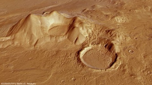 Marte pode ter tido rios de água corrente no passado (Foto: ESA/DLR/FU Berlin (G. Neukum))