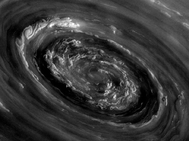 Tempestade Saturno (Foto: Nasa/JPL-Caltech/Space Science Institute)