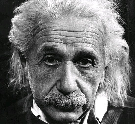 O físico de origem alemã Albert Einstein