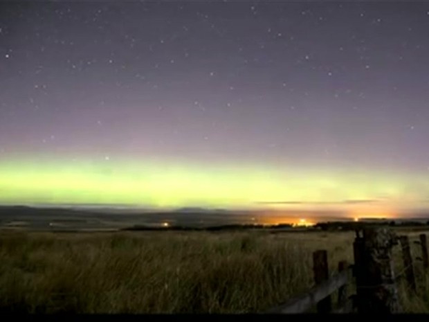Aurora boreal  (Foto: BBC)