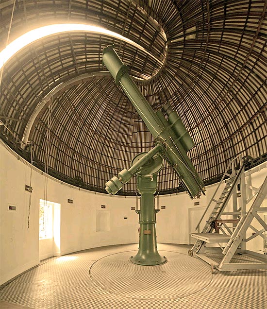Luneta do Observatório Nacional, que completa 185 anos