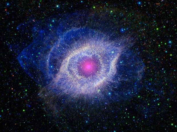 Nebulosa da Hélice  (Foto: Nasa/JPL-Caltech)