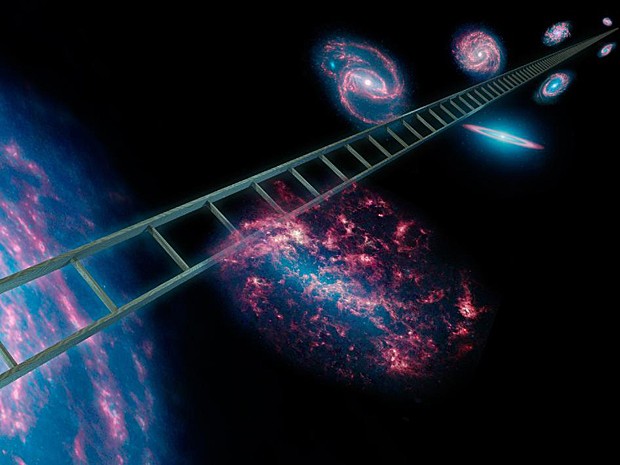 Expansão do Universo (Foto: Nasa/JPL-Caltech)