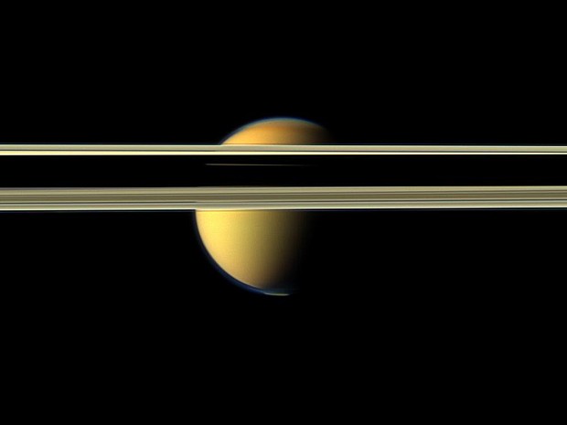 Saturno Titã (Foto: Nasa/JPL-Caltech/SSI)