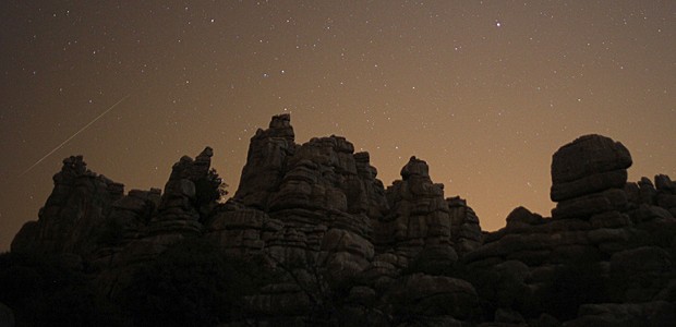 Chuva de meteoros (Foto: Jon Nazca/Reuters)