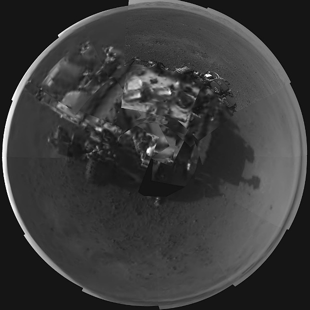 Curiosity autorretrato (Foto: Nasa/JPL-Caltech)