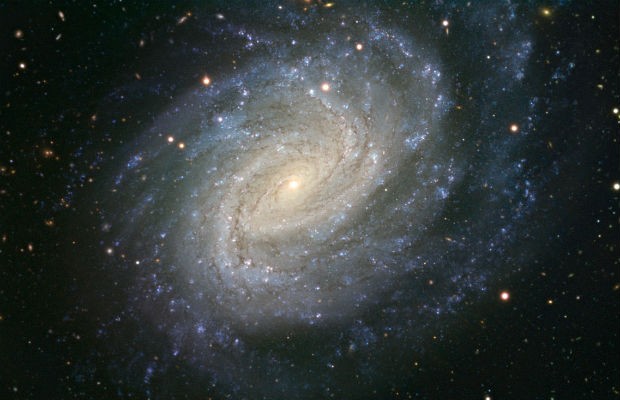 Galáxia espiral NGC 1187 (Foto: ESO)