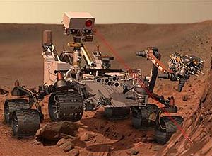 This artists rendering provided by NASA shows the Mars Rover, Curiosity. After traveling 8 1/2 months and 352 million miles, Curiosity will attempt a landing on Mars the night of Aug. 5, 2012