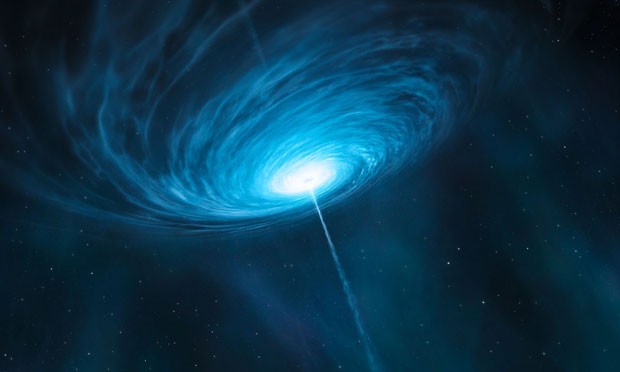 Imagem do quasar (Foto: Divulgação/ESO)