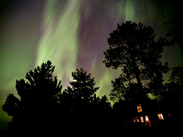 Aurora boreal 2 (Foto: The Star Tribune/Brian Peterson/AP)