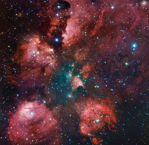 Nebulosa ESO (Foto: HO/European Southern Observatory/AFP)