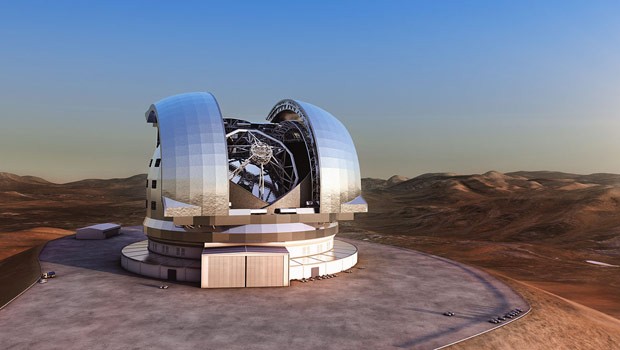 Telescópio gigante mostrará fotos 15 vezes maiores do que as do Hubble (Foto: BBC)
