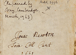 Cadernos digitalizados de Isaac Newton estão on-line