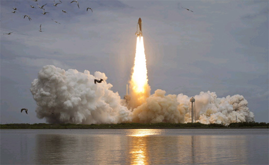 Atlantis foi lançado na última sexta-feira em Cabo Canaveral, na Flórida