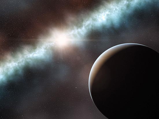 Poeira e objeto que circulam a T Cha podem ser evidências de formação de um novo planeta ou uma anã-marrom
