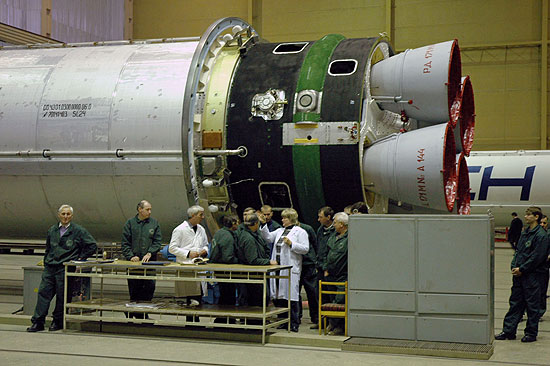 Centro espacial em Dnipropetrovski, na Ucrânia, onde está sendo construído o Cyclone-4; veja galeria de fotos