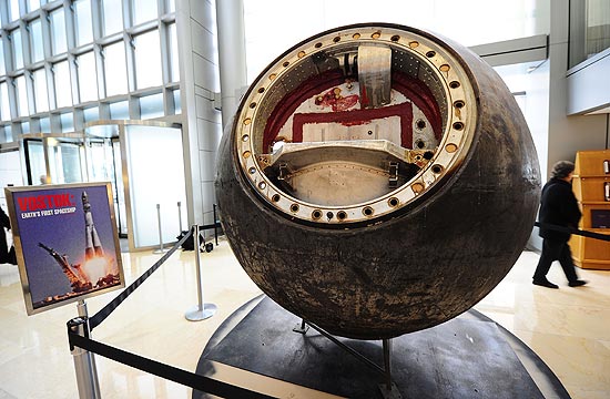 Cápsula russa espacial Vostok 3KA-2, que orbitou a Terra com manequim e cão, será leiloada em abril